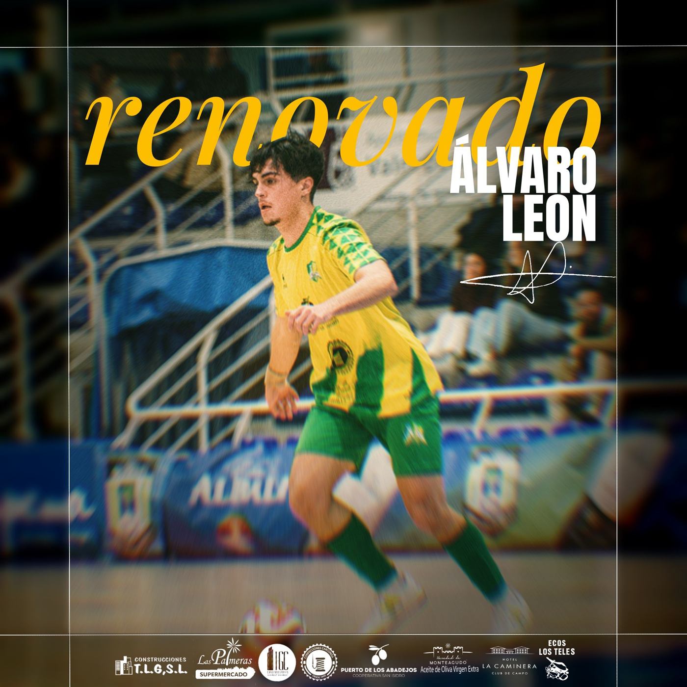 Álvaro León renovado para la temporada 26/27