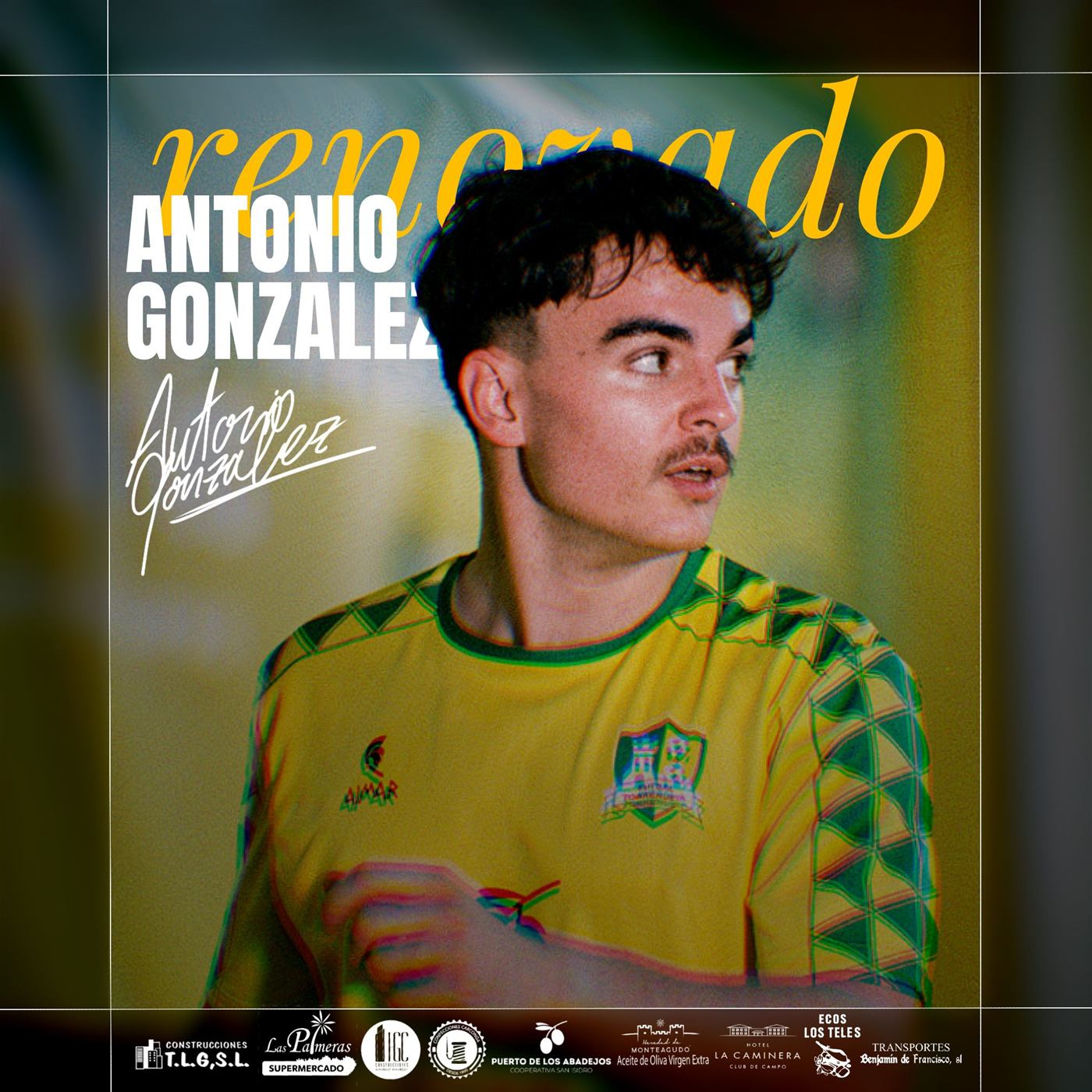 Antonio González renovado para la temporada 26/27