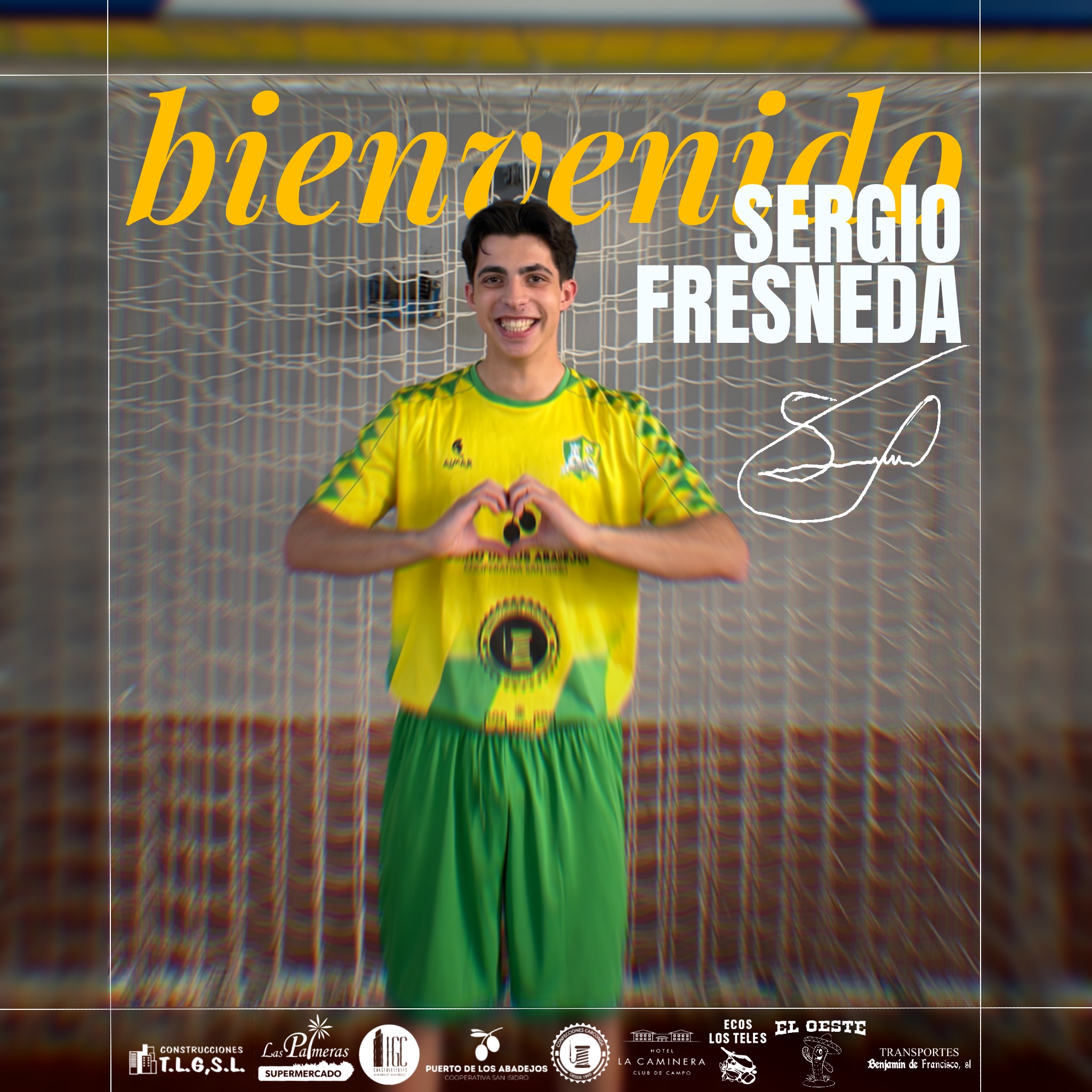 Bienvenido, Sergio Fresneda