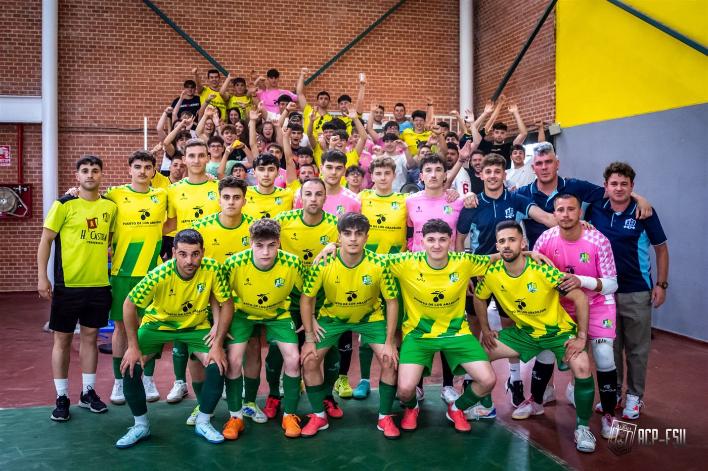 Celebración del ascenso a Primera Preferente