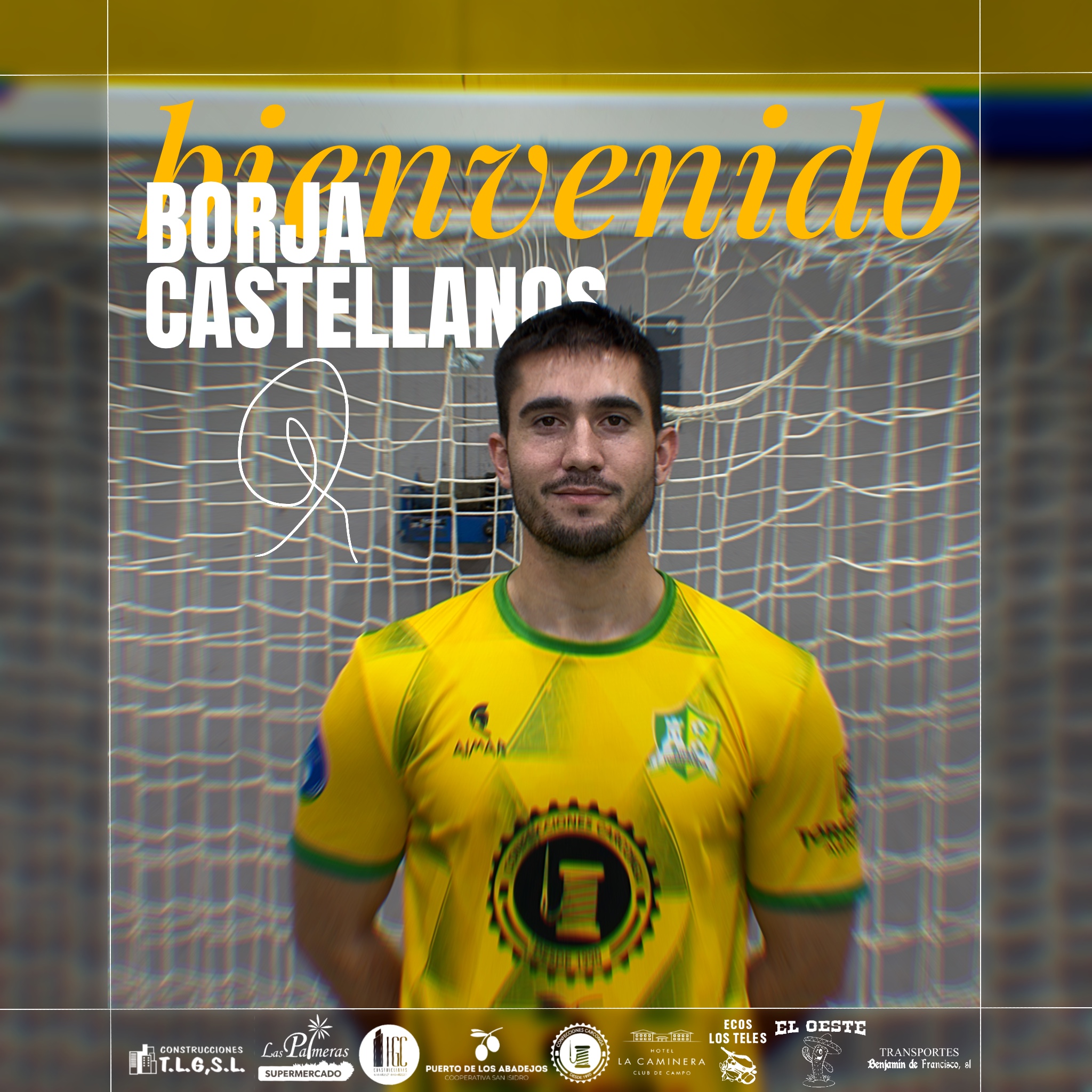 Bienvenido, Borja Castellanos