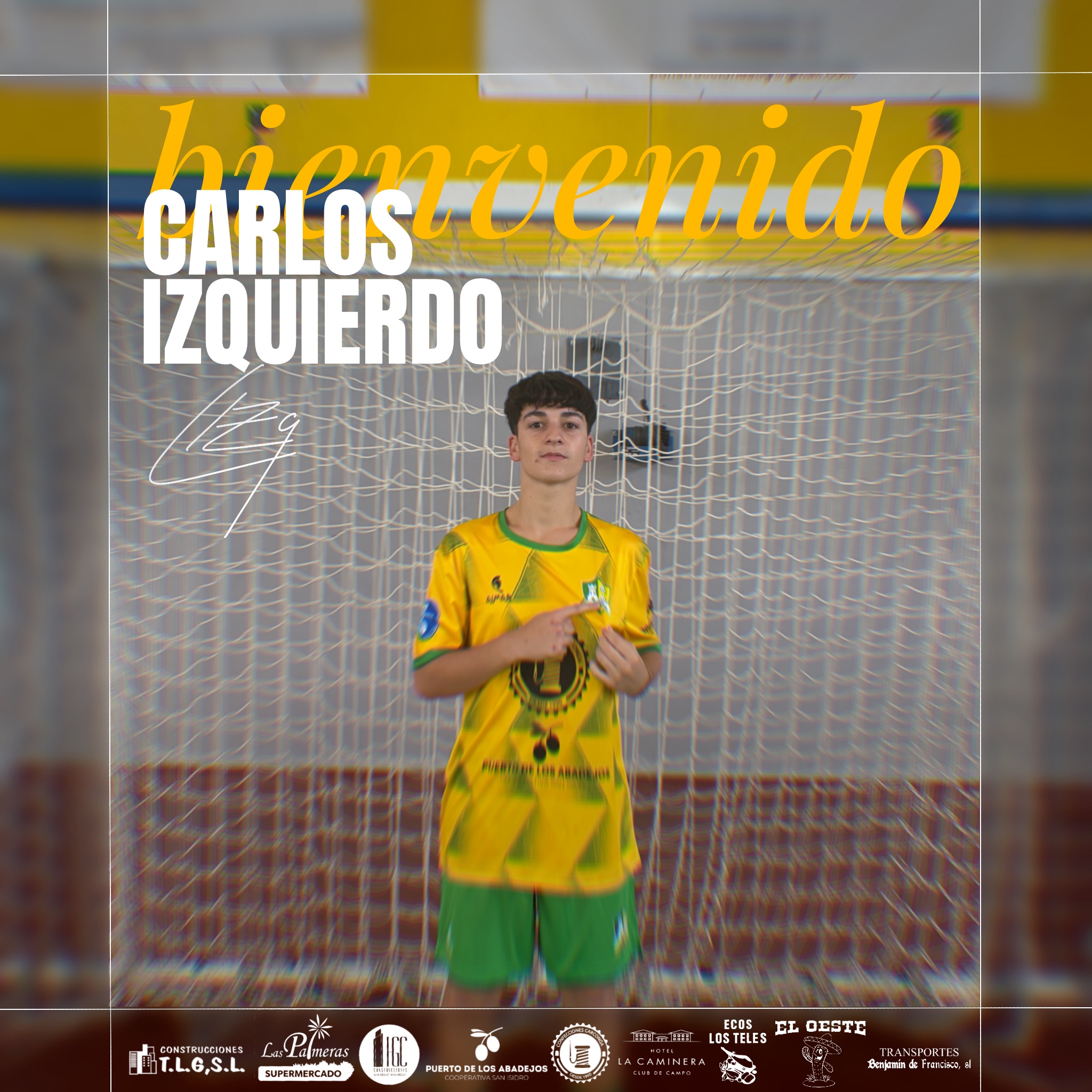 Bienvenido, Carlos Izquierdo