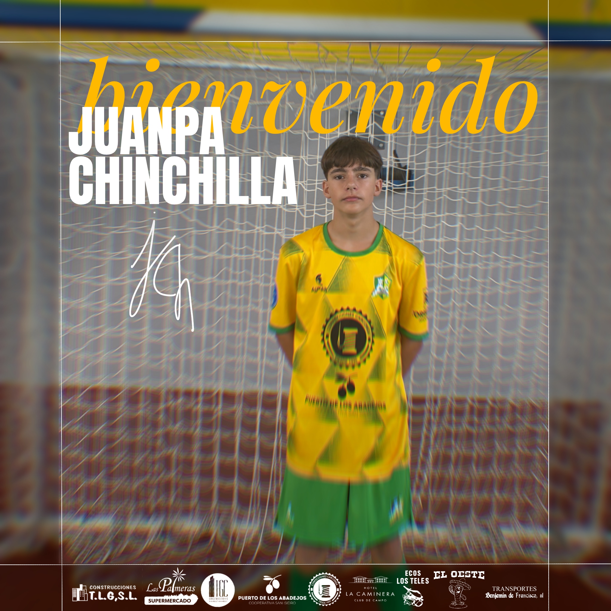 Bienvenido, Juanpa Chinchilla