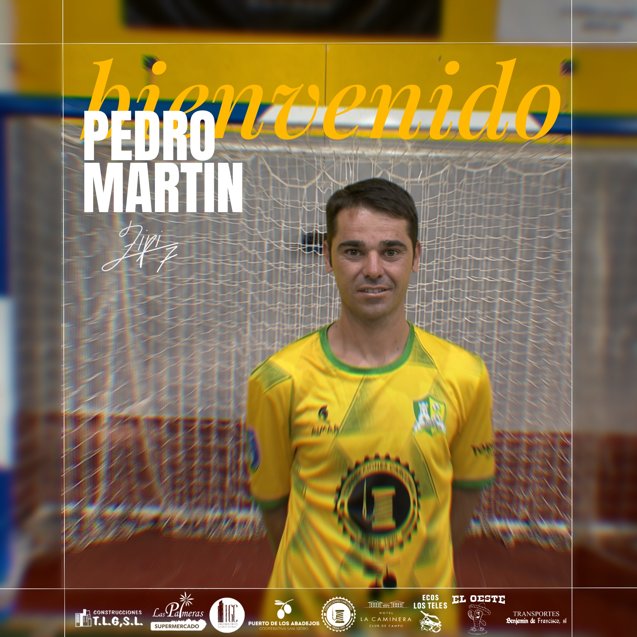 Bienvenido, Pedro Martín "Zipi"
