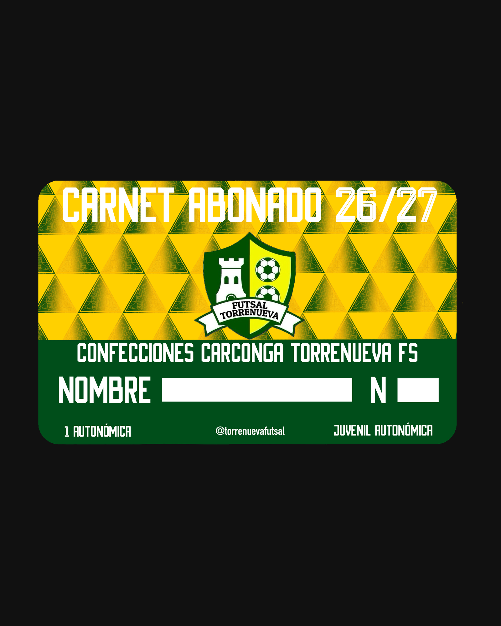 Carnet de Abonado 26/27