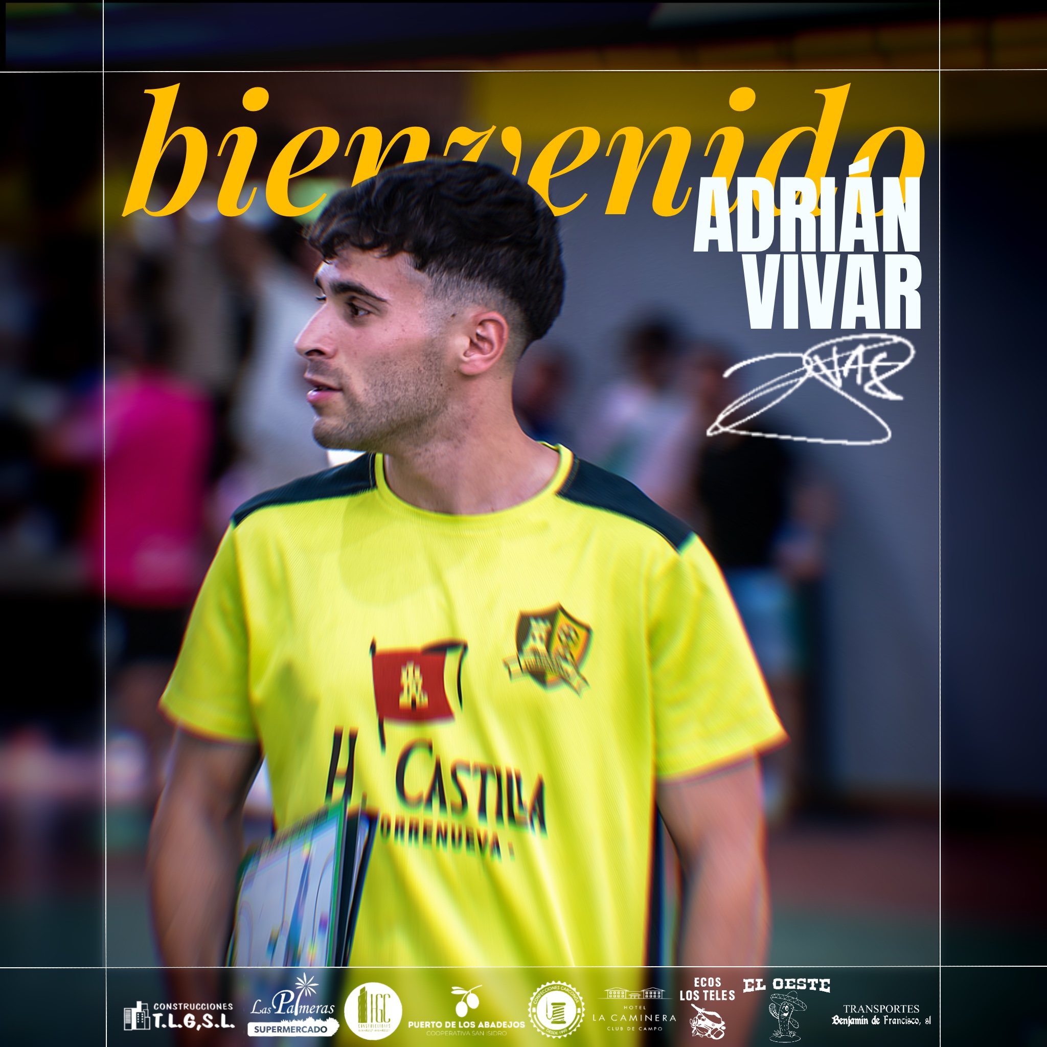 Adrián Vivar nuevo entrenador el juvenil