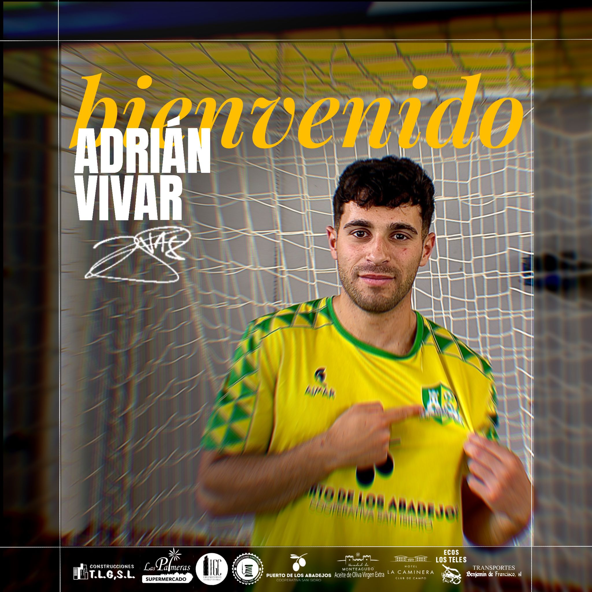 Bienvenido, Adrián Vivar