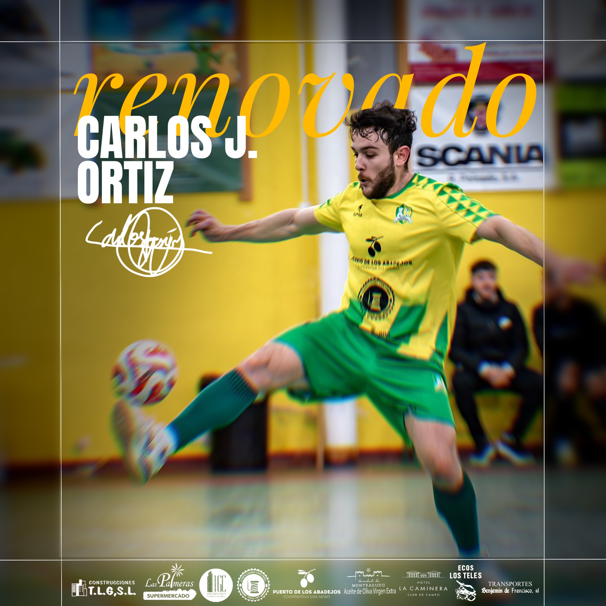 Carlos Jesús Ortiz renovado para la temporada 26/27