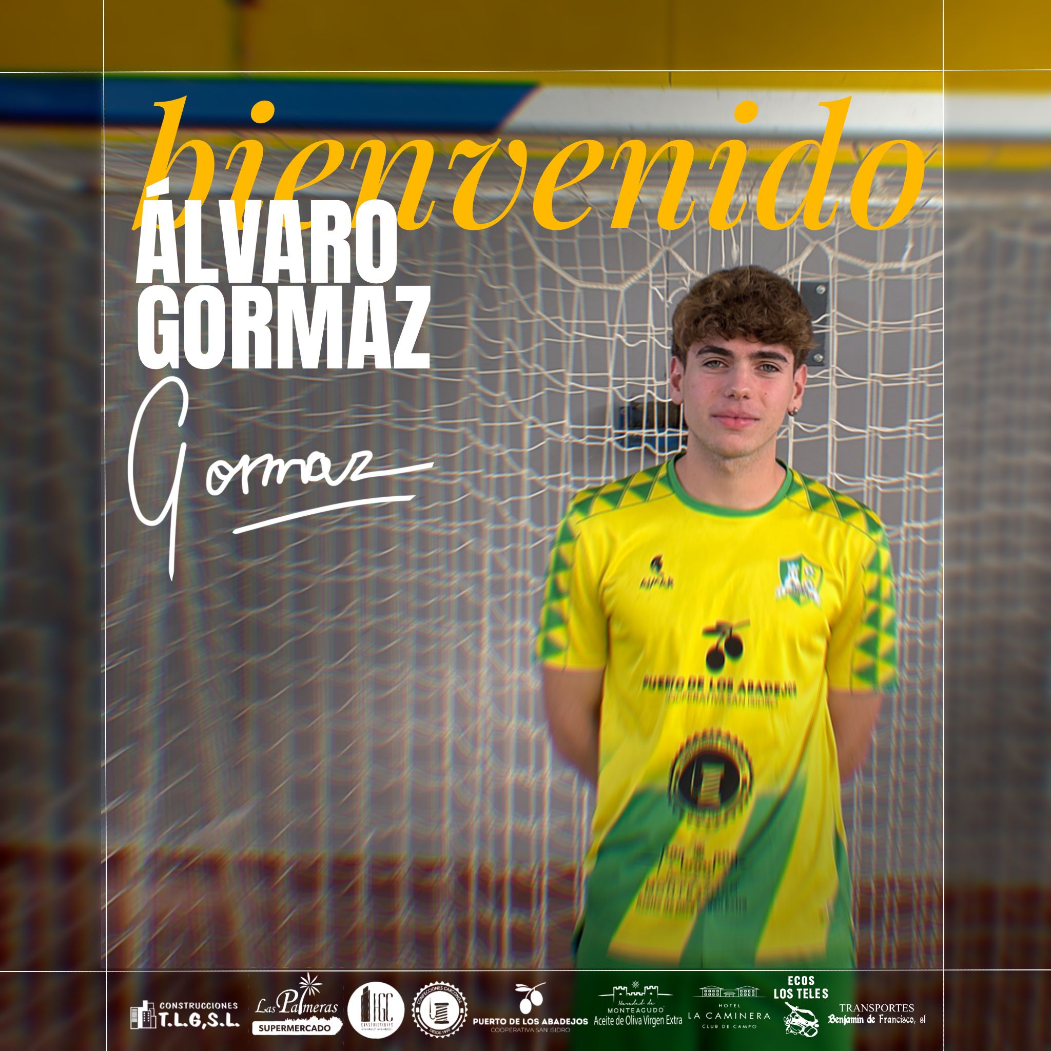 Bienvenido, Álvaro Gormaz