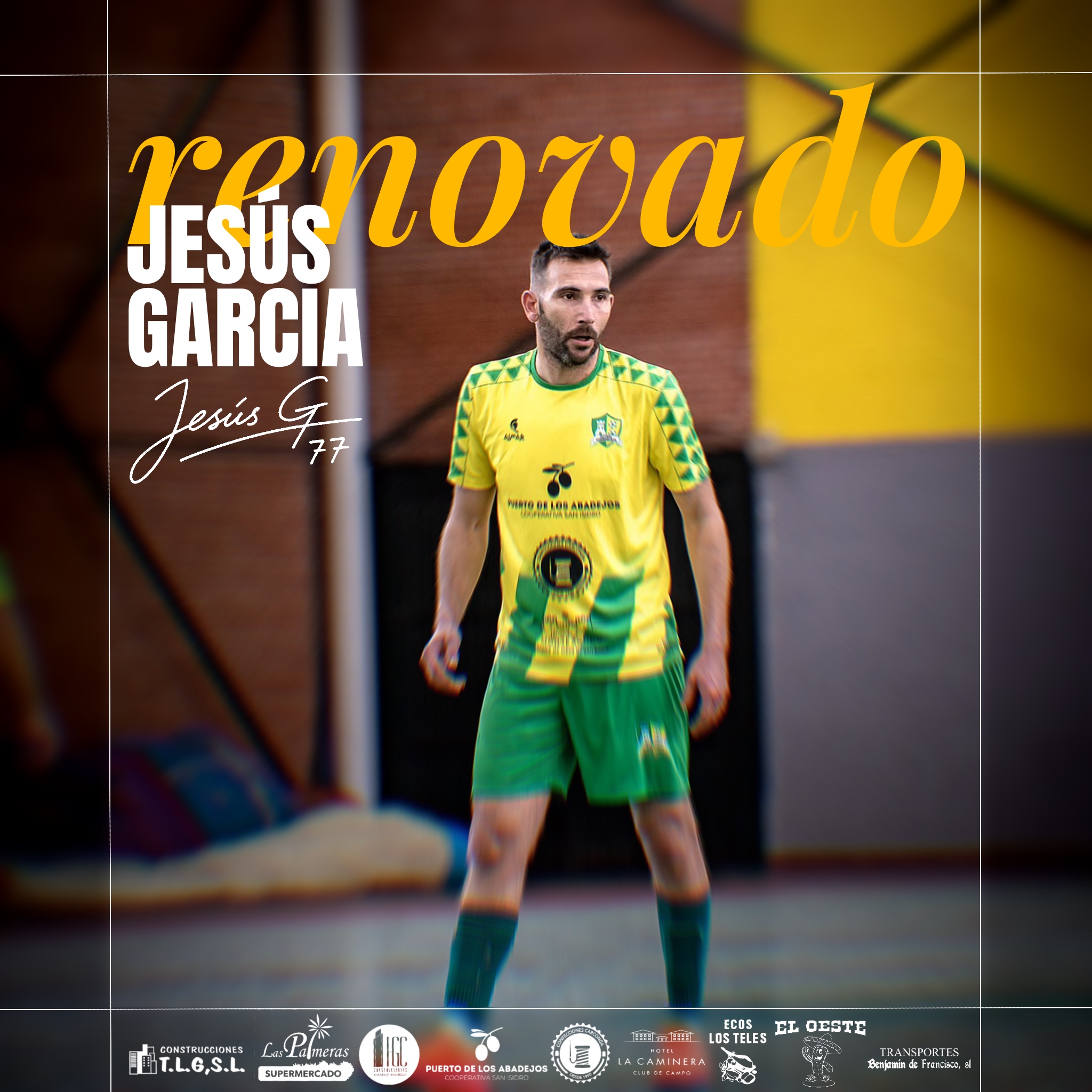 Jesús García renovado para la temporada 26/27