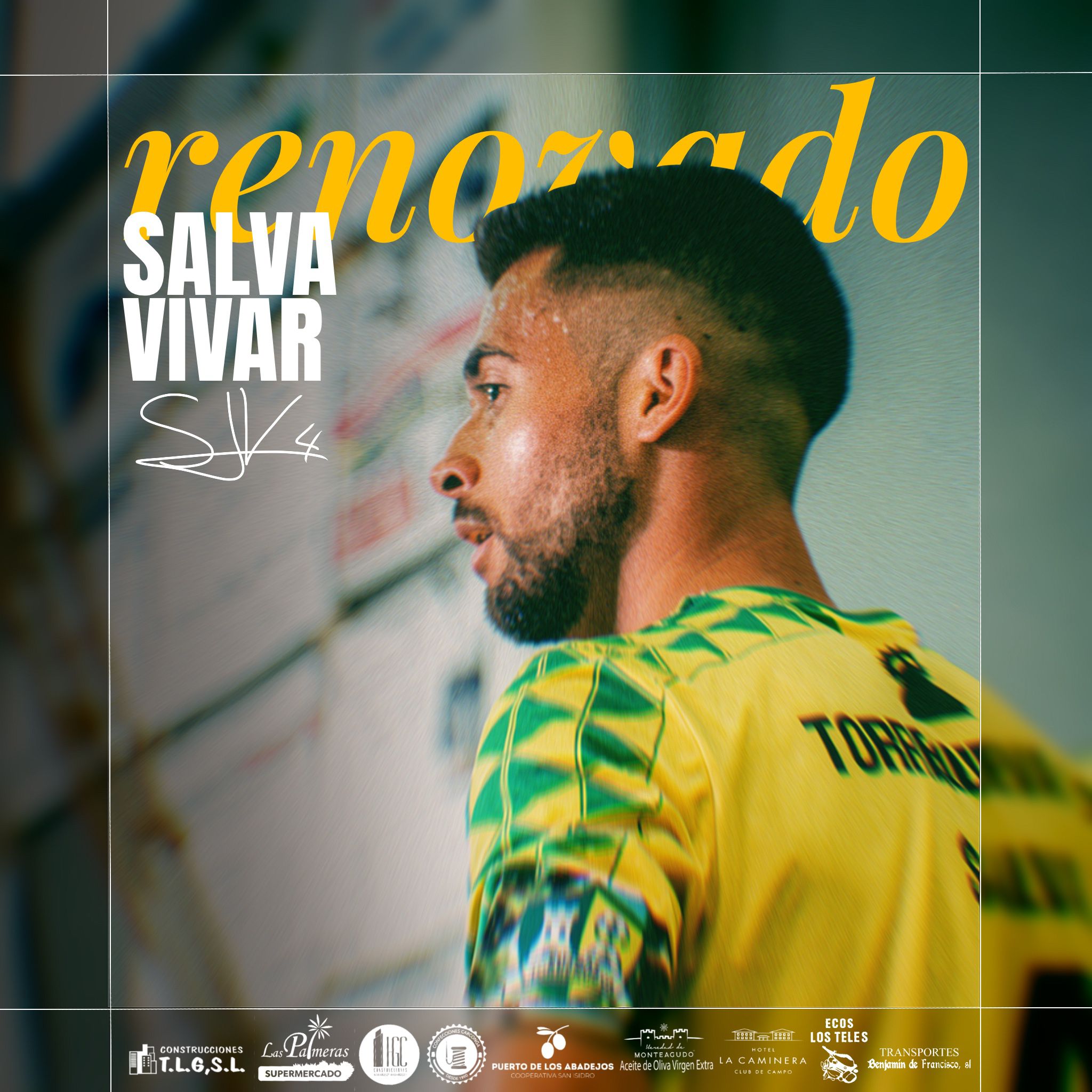 Salva Vivar renovado para la temporada 26/27